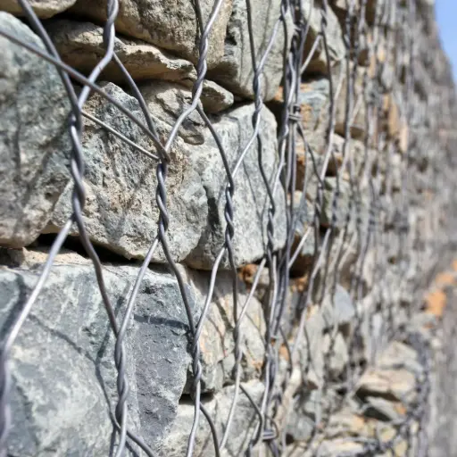 Construcción de Gaviones de Protección